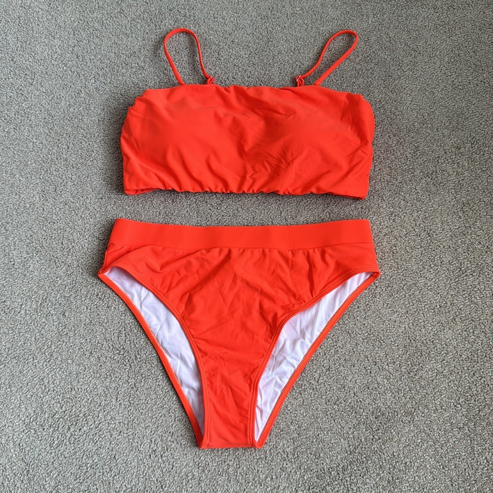 NWOT Orange Bikini 👙 - Picture 4 of 7